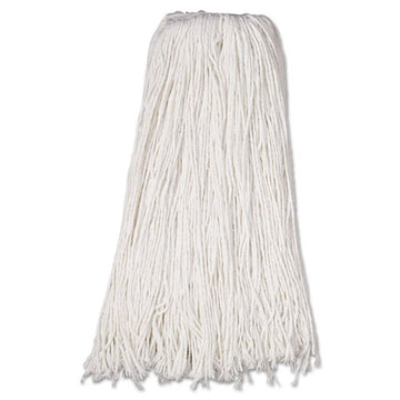 Boardwalk® Mop Head, Premium Standard Head, Rayon Fiber, 32oz, White, 12-carton freeshipping - TVN Wholesale